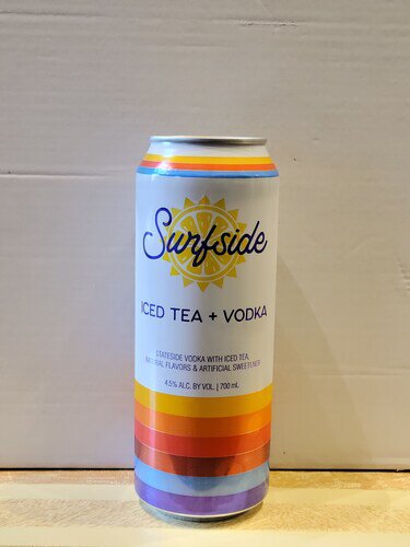 Surfside Iced Tea Vodka Surfside Iced Tea Vodka 700ml Can
