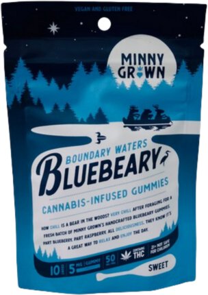 Minny Grown Blueberry Gummies 5mg THC
