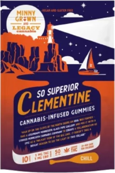 Minny Grown Clementine Gummies 5mg THC