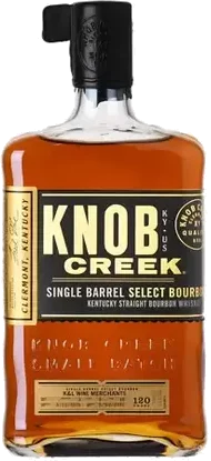 Knob Creek Single Barrel Select Bourbon Whiskey 750ml
