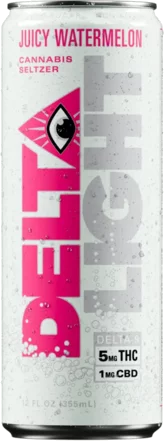 Delta Light Juicy Watermelon 5mg THC Seltzer