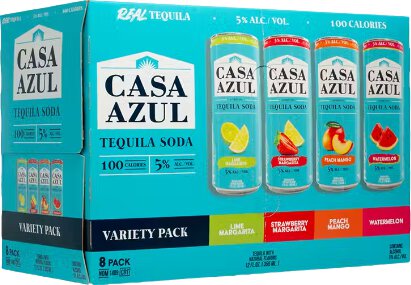 Casa Azul Tequila Soda Variety
