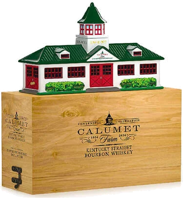 Calumet Farms Ceramic Decanter