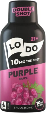 Lodo Purple Grape 10mg THC Shot