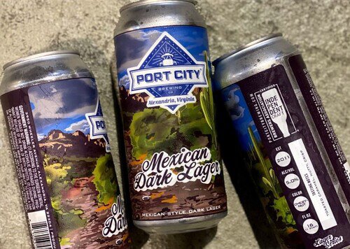 Port City Mexican Dark Lager 16oz 4pk Cans