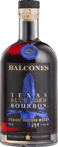 Balcones Texas Blue Corn Straight Bourbon Whisky Cask Strength Finished In Wine Casks
