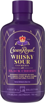 Crown Royal Whiskey Sour Black Cherry