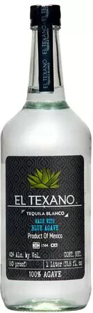 El Texano Blanco Tequila Jalisco Mexico