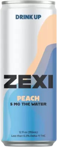 Zexi THC Water Peach 5MG