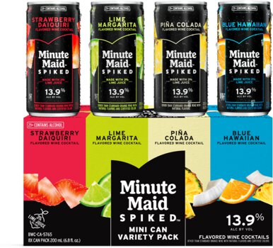 Minute Maid Spiked Variety Wine Cocktails