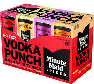 Minute Maid Spiked Vodka Punch Variety