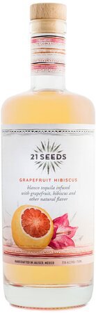 21 Seeds Grapefruit Hibiscus Blanco Tequila