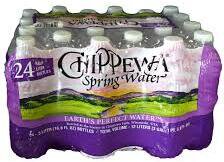 CHIPPEWA SPRING WATER 24PK