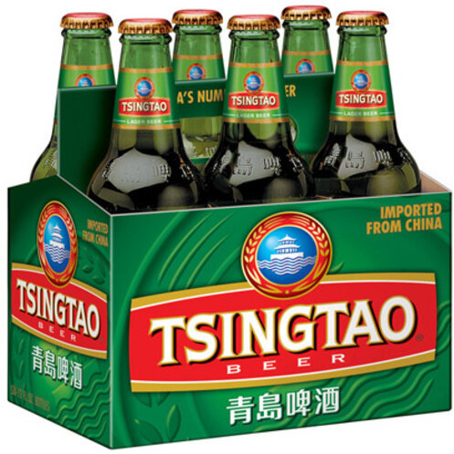 Tsingtao Lager (China) 12oz 6pk Bottles