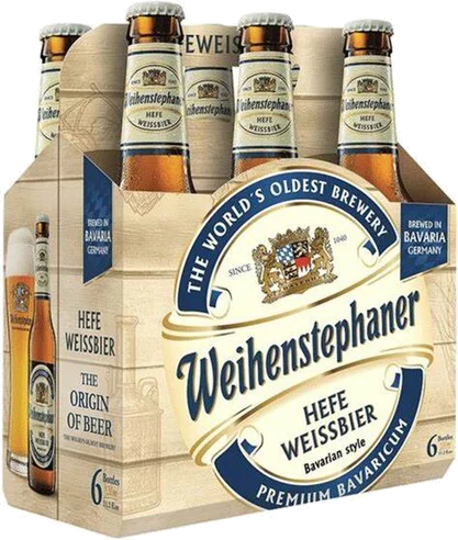 Weihenstephaner Hefe-Weissbier 11.2oz 6pk Bottles