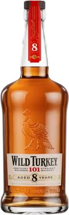 Wild Turkey 101 8 Years Old Kentucky Straight Bourbon Whiskey