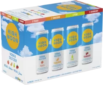 HIGH NOON DAY VARIETY 8 DAY PACK PEACH TANGERINE PEAR CRANBERRY
