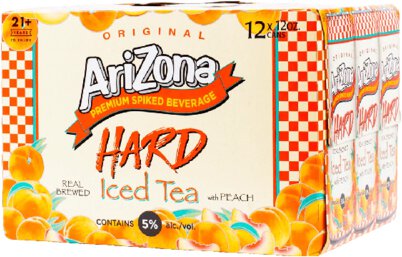 Arizona Hard Iced Tea With Peach