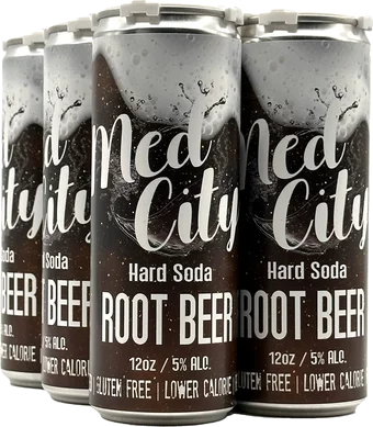 Med City Rootbeer Seltzer 6cn