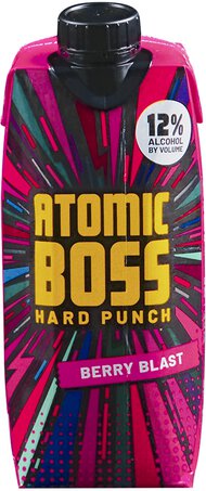 Atomic Boss Hard Punch Berry Blast
