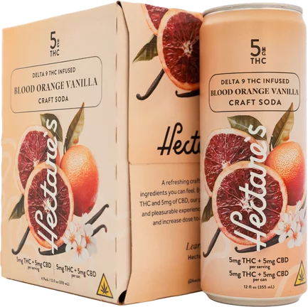 Hectare's Blood Orange Vanilla 5mg Thc - Liquor Barn Kentucky's