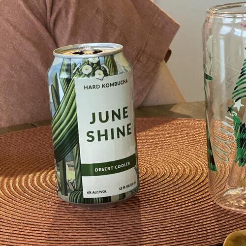 JuneShine Desert Cooler Hard Kombucha 4pk 12oz Can 6.0% ABV