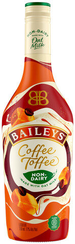 Baileys Coffee Toffee Non Dairy Made With Oat Milk 750ml