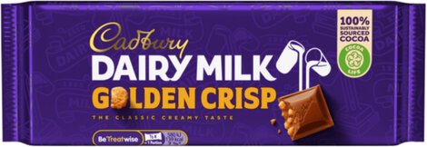 Dairy Milk Golden Crisp
