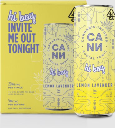 Cann Lemon Lavender 10mg Thc