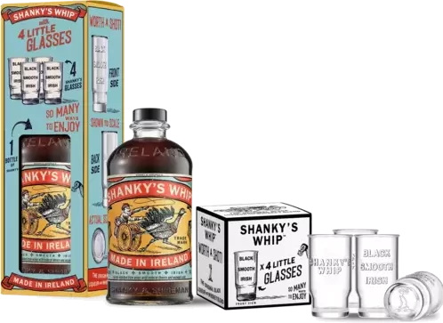 Shanky's Whip Black Liqueur & Whiskey Blend