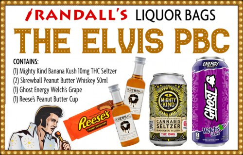 Liquor Bag - The Elvis Peanut Butter Cannabis