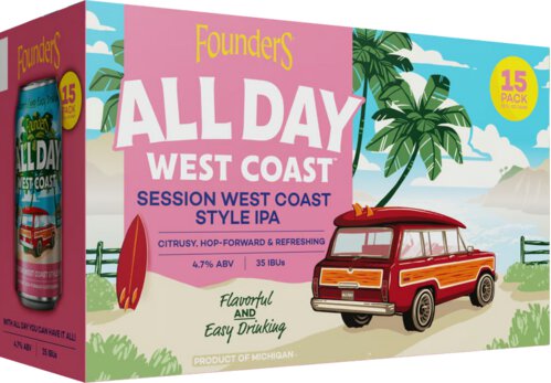 Founders All Day West Coast Can