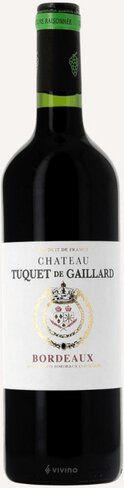 Chateau Tuquet De Gaillard Bordeaux