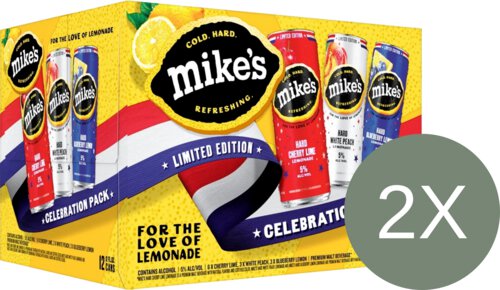 Mike's Hard Lemonade Celebration Pack Can