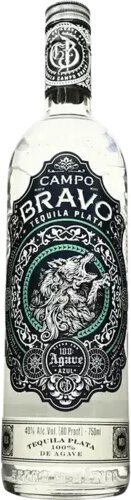Campo Bravo Plata Tequila 750ml