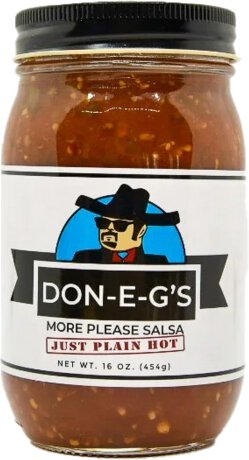 Don E G S More Please Just Plain Hot Salsa