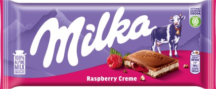 Milka Raspberry Cream 100g