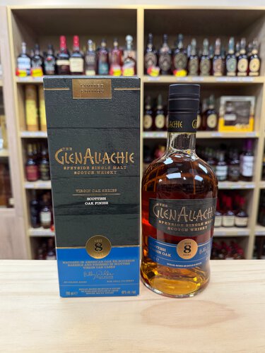 Glenallachie 8yr Speyside Scotch Scottish Virgin Oak Finish