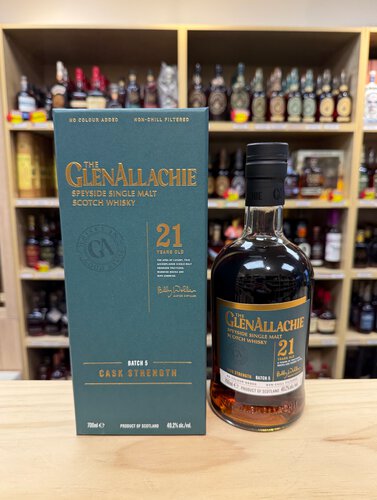 The GlenAllachie 21 Year Old Single Malt Scotch Batch 5