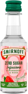 Smirnoff Zero Sugar Infusions Strawberry & Rose Vodka