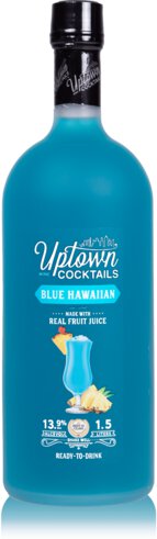 Uptown Cocktail Blue Hawaiian