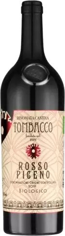 Rinomata Cantina Tombacco Rosso Piceno Biologico