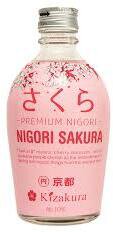 Kizakura Premium Nigori Sakura Cherry Blossom Rice Wine Sake