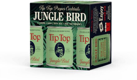 Tip Top Jungle Bird Rum Lime Pineapple Red Bitters