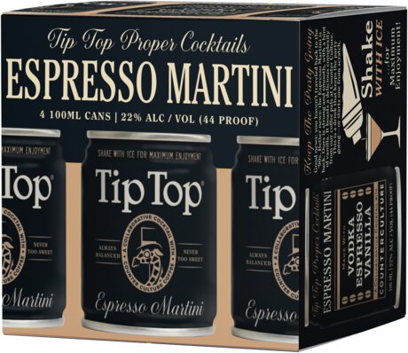 Tiptop Espresso Martini Vanilla