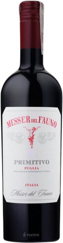 Messer Del Fauno Primitvo Red Zinfandel