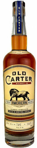 Old Carter Staright American Whiskey Batch #15 Btl No 3074