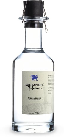 Santanera Tequila Blanco Tahona