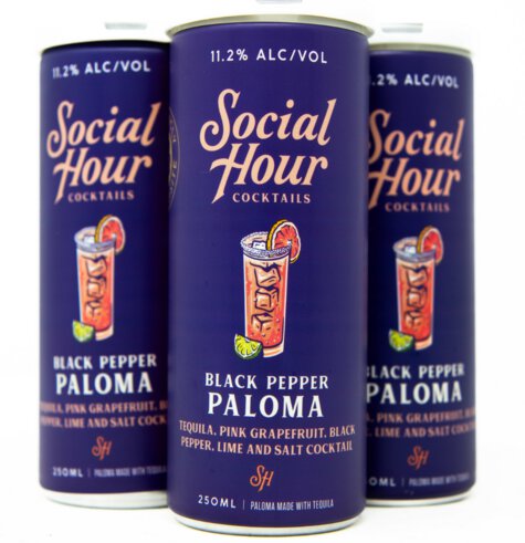 Social Hour Black Pepper Paloma