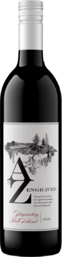 A To Z Engraved Proprietary Red Blend